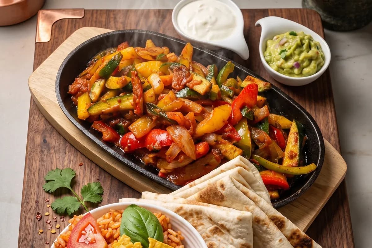 Symbolbild: Fajita Vegetarisch (nur Gemüse)